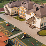 Modern International School Building